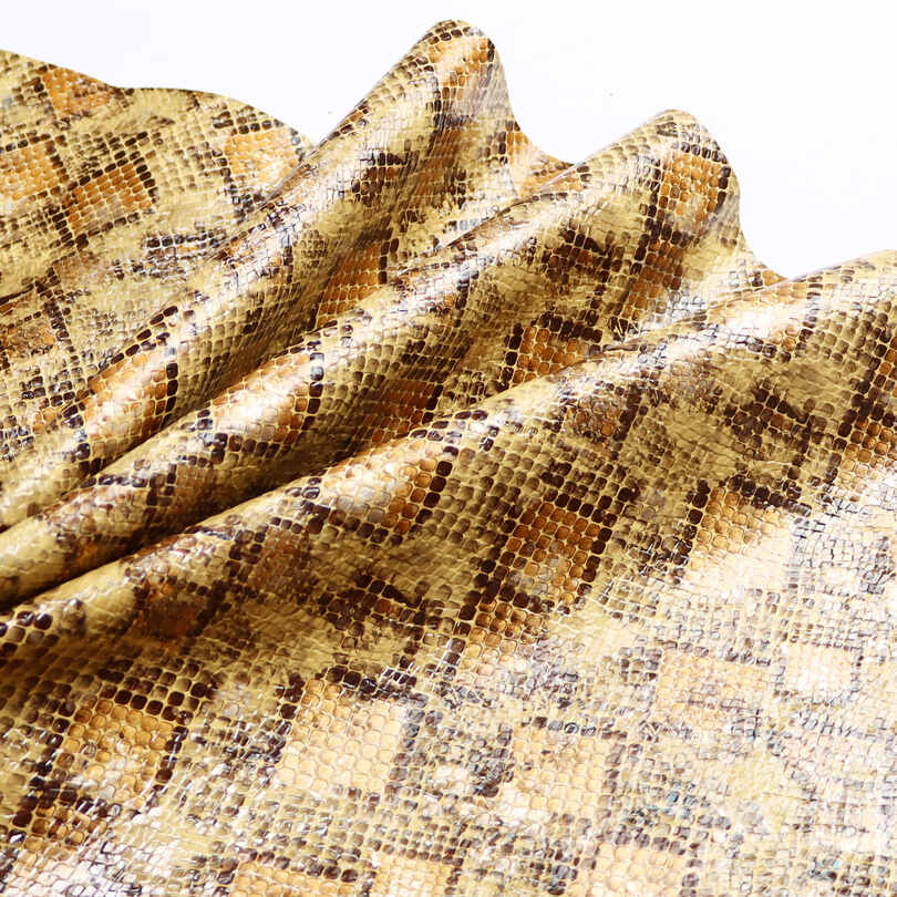 Crystal Snake Skin Cipő Táskák PU műbőr