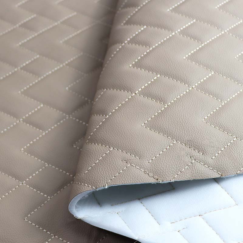 Habzó öltés kopásálló autók PVC műbőr anyaga