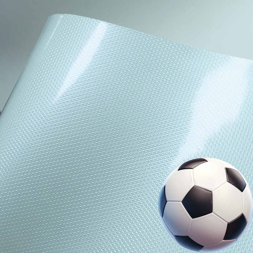 Crystal Mirror Shiny PU Leather Material for Footballs