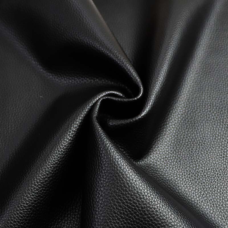 Lychee Grain Shoes Bags Material Recycled Leather