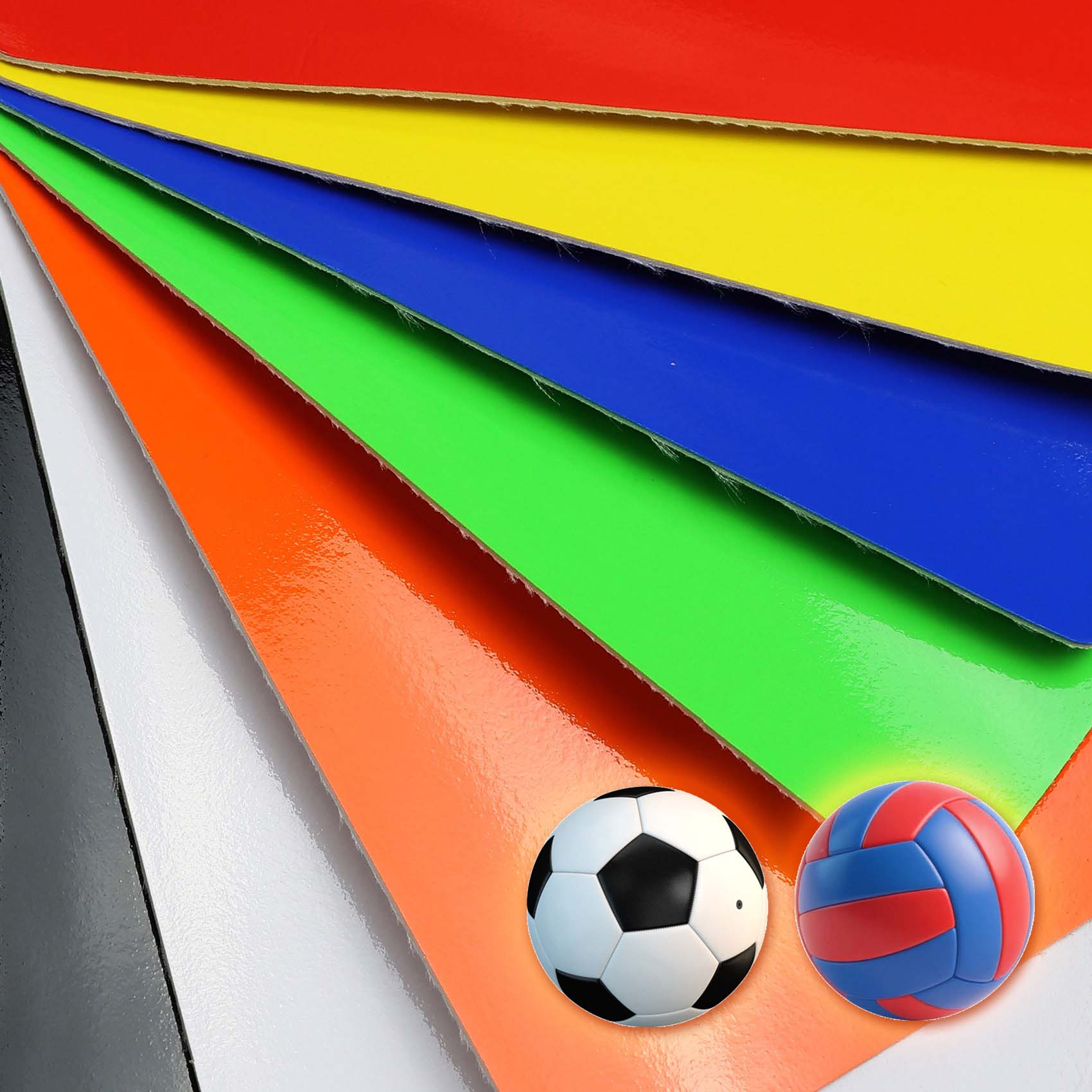 Sportlabdák PU műbőr fényvisszaverő PVC bőr